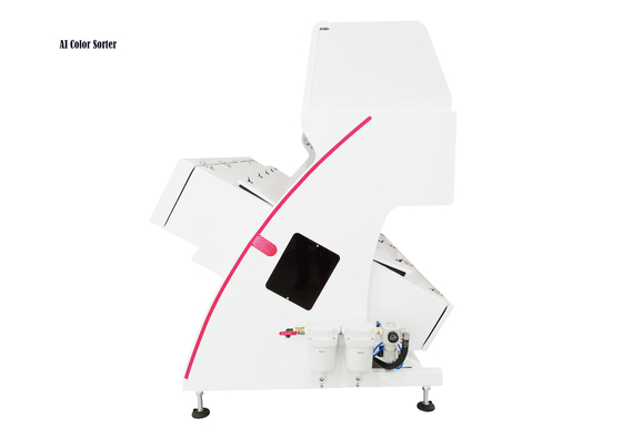 AI CCD Color Sorter Machine 512 Channel 8 Chute