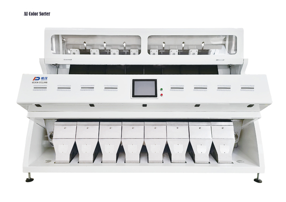 AI CCD Color Sorter Machine 512 Channel 8 Chute
