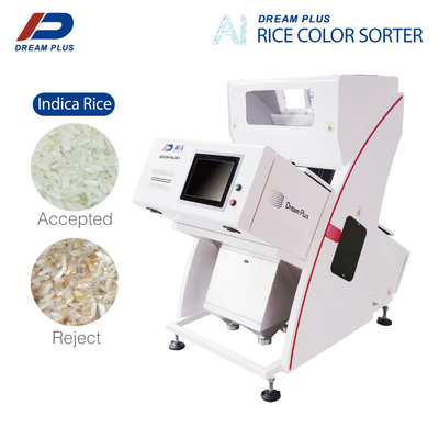 Agriculture Rice Color Sorting Machine High Speed Mini 1 Chute 96 Channels