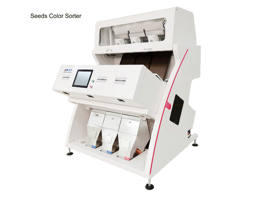 3 Chutes Seeds Color Sorter With Secondary Sorting