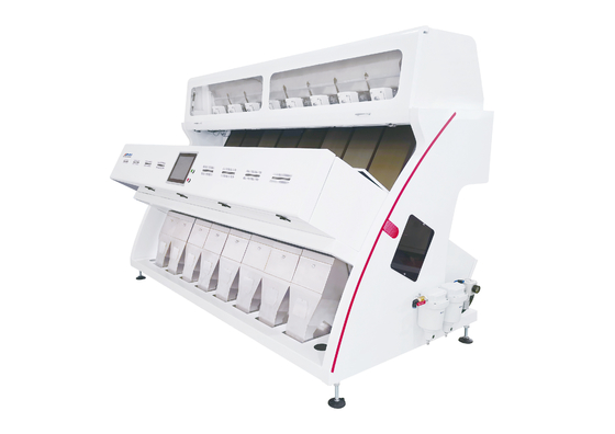 8 Chutes 512 Channels Grain Wheat Sorter CCD RGB Optical