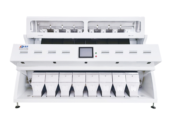 8 Chutes 512 Channels Grain Wheat Sorter CCD RGB Optical