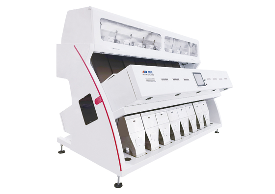 8 Chutes 512 Channels Grain Wheat Sorter CCD RGB Optical