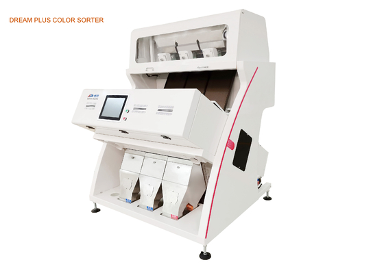 Large Capacity 3 Chute Buckwheat Color Sorter 99.9% Accuracy