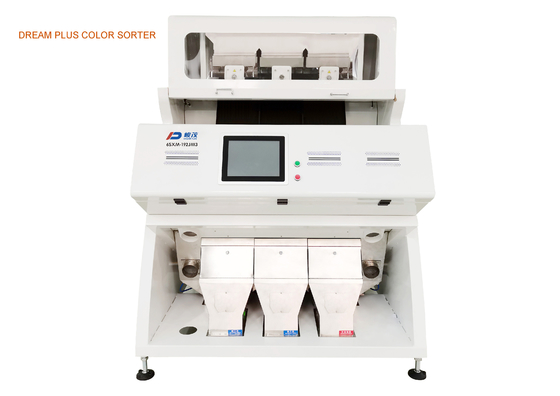 Large Capacity 3 Chute Buckwheat Color Sorter 99.9% Accuracy