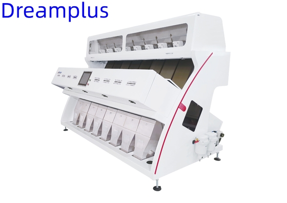 8 Chutes Automatic CCD Camera Colour Sorter Machine Multiple Function