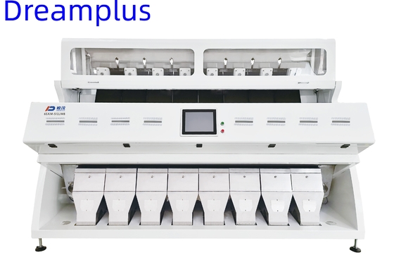 8 Chutes Automatic CCD Camera Colour Sorter Machine Multiple Function