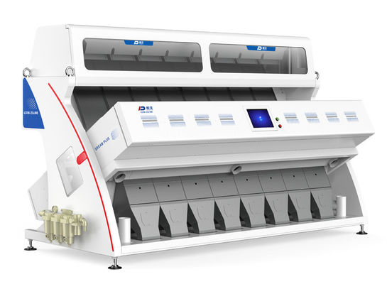 Large Capacity Rice Color Sorter 8 Chutes Chromatic High Frequency Ejector