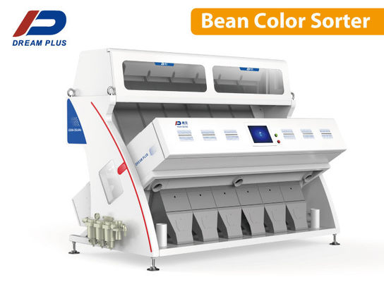 OEM Black Soya Bean Color Sorter 6 Chutes With RGB Camera