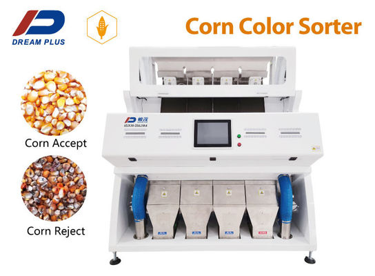 Multifunction Rice Corn Color Sorter AC220V 50Hz High Speed Feeding System