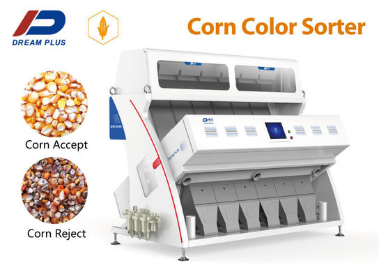 3.6kw Corn Color Sorter Maize Grading Machine 2-3 Ton Capacity