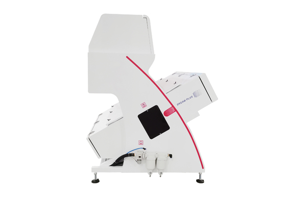 220V 50HZ 1.8KW Optical Grain Color Sorter Machine 3 Chutes