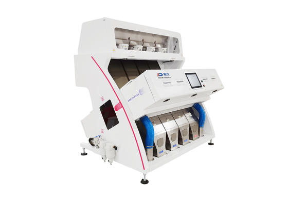 220V 50HZ 1.8KW Optical Grain Color Sorter Machine 3 Chutes