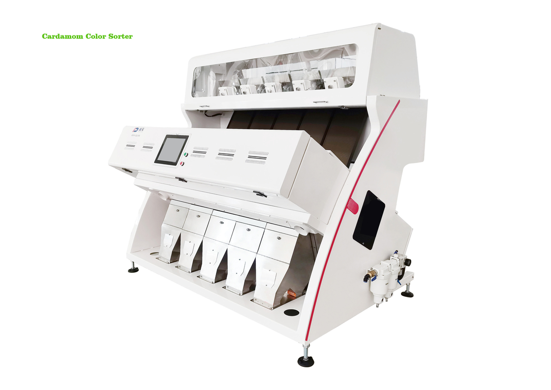Cardamom Optical Sorting Machine With Size And Shape Sorting