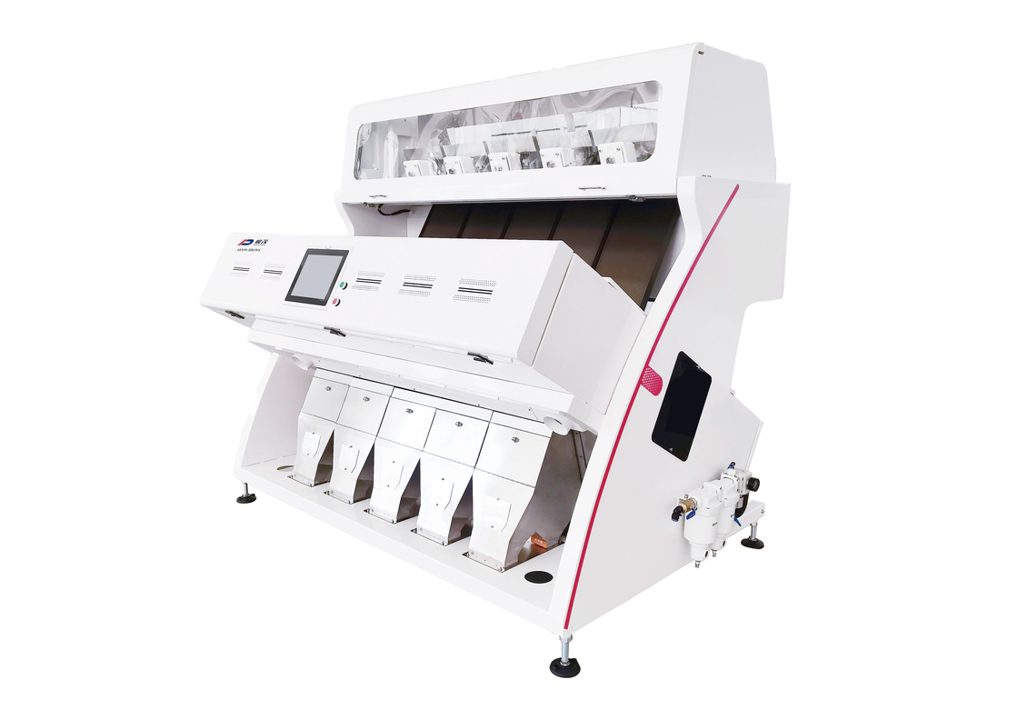 CCD RGB Rice Color Sorter Machine 5 Chutes 320 Channels