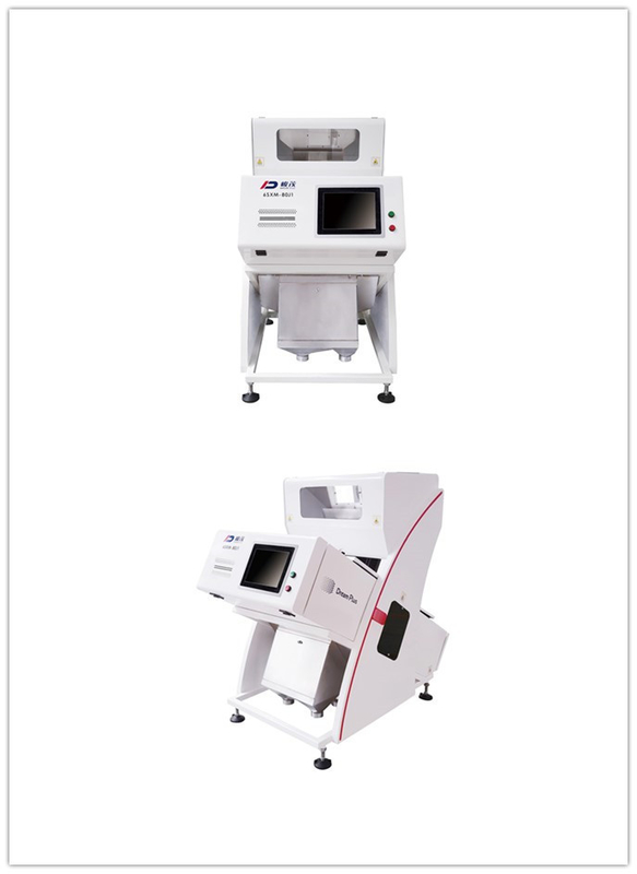 Mini CCD RGB Corn Grain Wheat Color Sorter Machine 80 Channels Optical