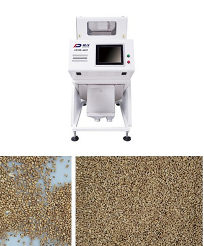 1 Chute Mini Agricultural Wheat RGB Color Sorter 64 Channels