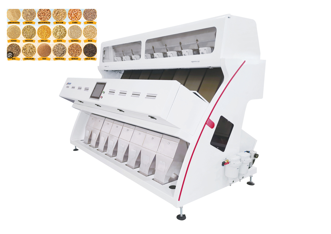 One-Button-Analysis Technology Wheat Color Sorter Machine For Wheat Sorting