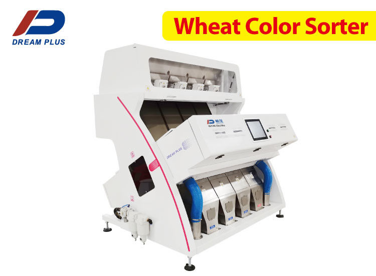 256 Channel Wheat Sorting Machine Take Out Foreign Grains And Foreign Matters