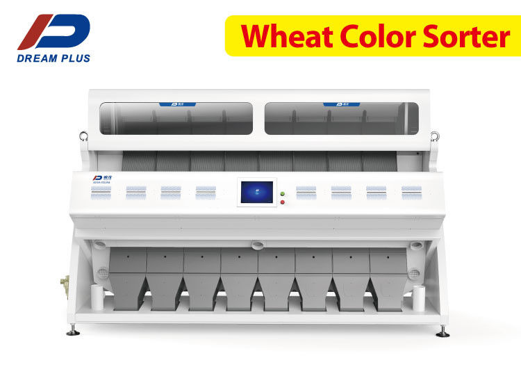 4.0t/h-5.0t/h Wheat Color Sorter 8 chutes Optical Sorting Machine