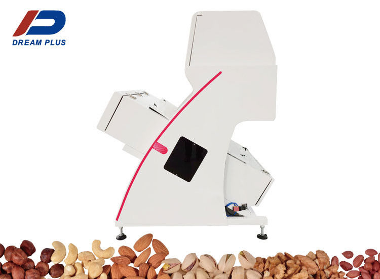 2Kw Nuts Color Sorter Hazelnut Sorting Machine 600-1200kg/h