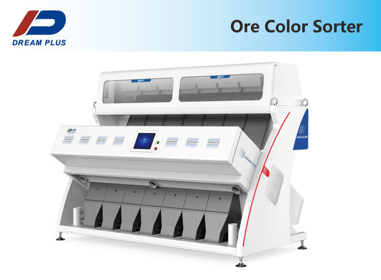 Mineral Optical Color Sorter Machine 448 Channel For Quartz