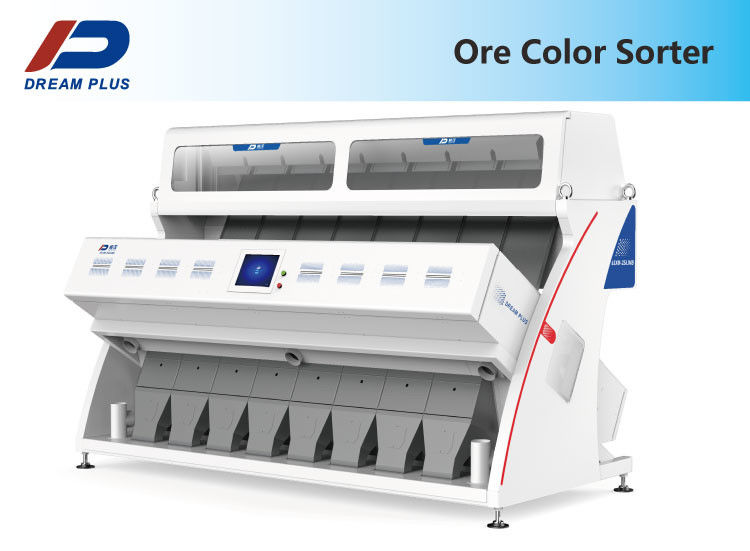 High Precision Ore Color Sorter 220V 50HZ Quartz Sand Stone Sorting