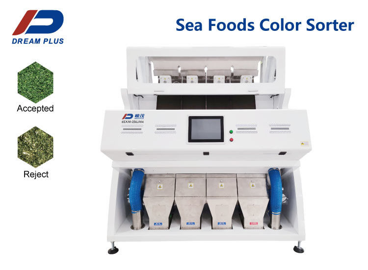 Optical Seafood CCD Color Sorter Machine Shrimp Sorting Machine