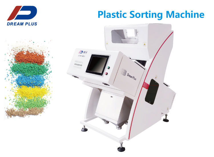 99.9% Accuracy ABS PET Plastic Colour Sorter One Year Warranty