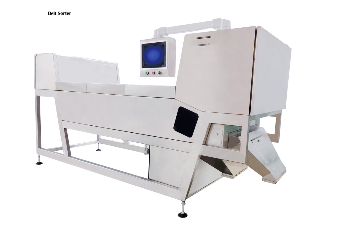 Belt Type Color Sorter For Dried Fruits Dehydrated Vegetable Flower